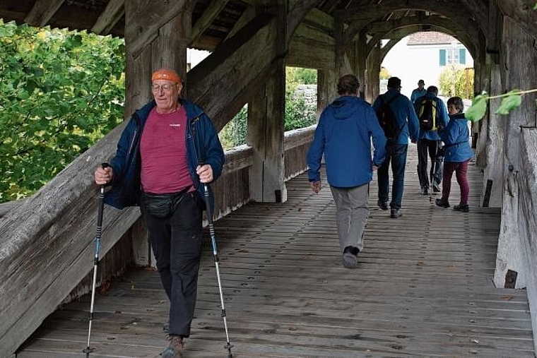 Kontrollposten Schloss Zwingen: Hier führten alle Strecken durch. Foto: Martin Staub