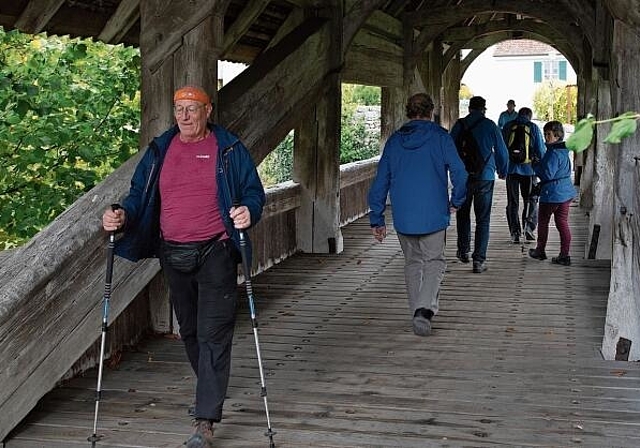 Kontrollposten Schloss Zwingen: Hier führten alle Strecken durch. Foto: Martin Staub
