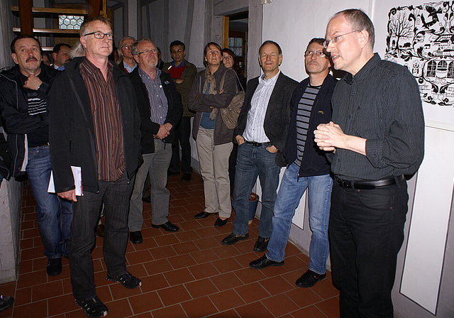 Besuch von Tourismus Schwarzbubenland im Kloster Beinwil: Bruder Christoph