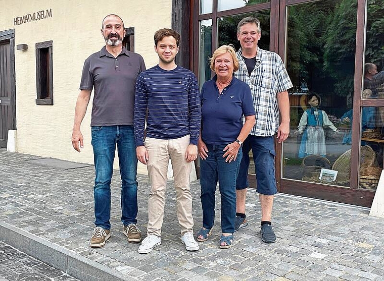 Die Macher hinter dem Street Food Festival: (v. l.) Marco Agostini, Lucio Sansano, Gerda Massüger und Wolfgang Imhof. Foto: ZVG