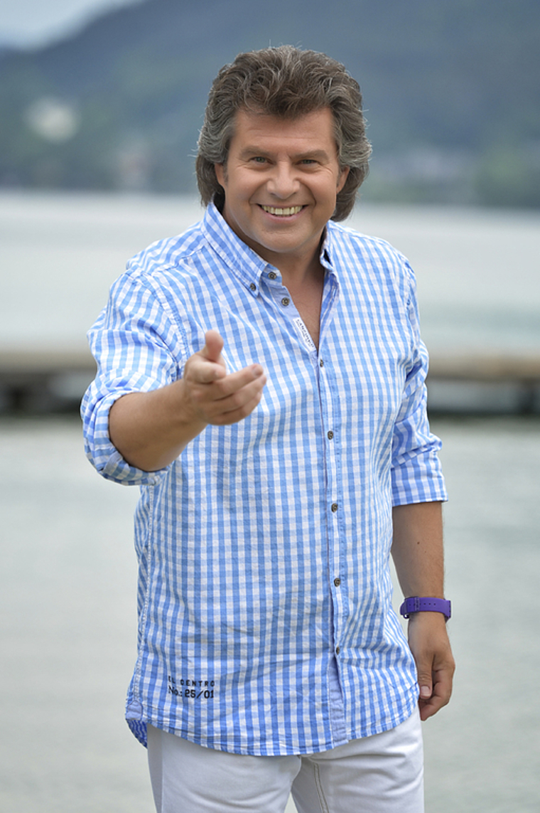 Auftritt in Aesch: Andy Borg singt am Samstagabend im Löhrenacker. Foto: ZVG