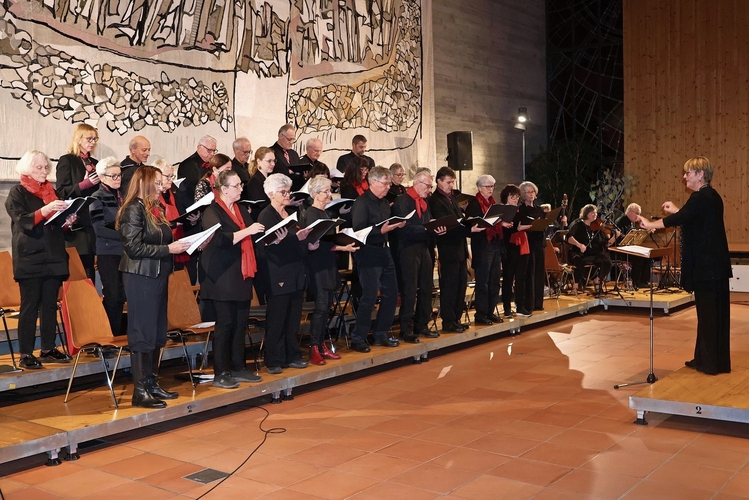 Ein aussergewöhnliches Zusammenspiel: der Jubilate Chor Münchenstein ... Ein aussergewöhnliches Zusammenspiel: der Jubilate Chor Münchenstein ...