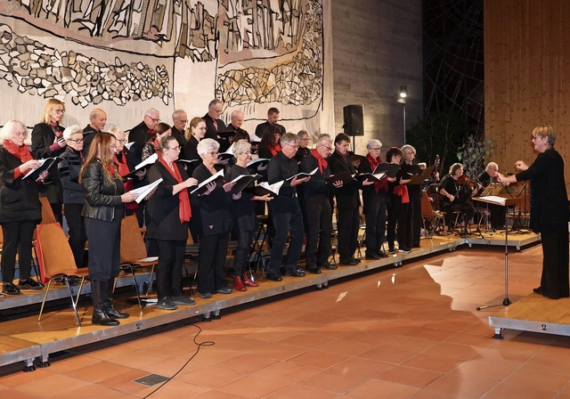 Ein aussergewöhnliches Zusammenspiel: der Jubilate Chor Münchenstein ... 