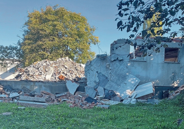 Explosion am Frohmattweg: Die Ermittlungen laufen noch.Foto:Bea Asper
