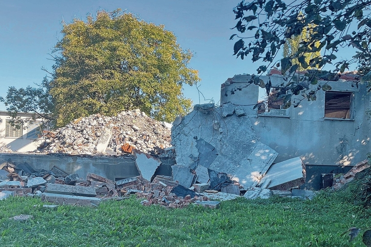 Explosion am Frohmattweg: Die Ermittlungen laufen noch.Foto:Bea Asper