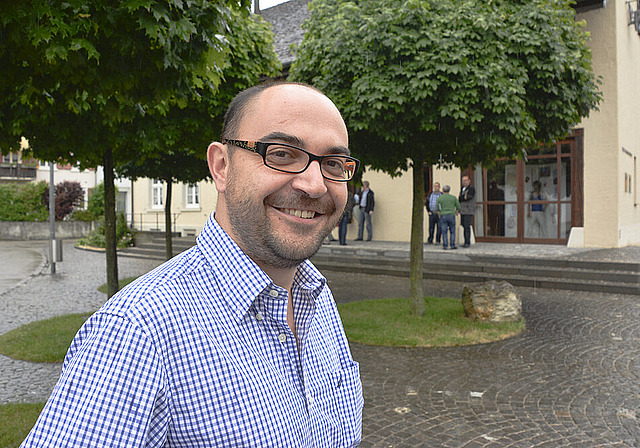 Voller Einsatz für Reinach: Markus Kilchherr, Einwohnerratspräsident.  Foto: Heiner Leuthardt