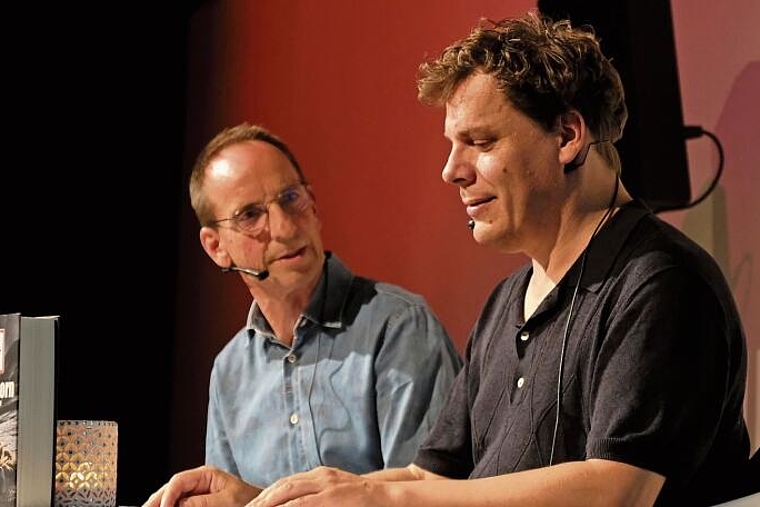 Werner und Johannes Mayr: Im ständigen Disput über ihren Fall. Foto: Thomas Brunnschweiler