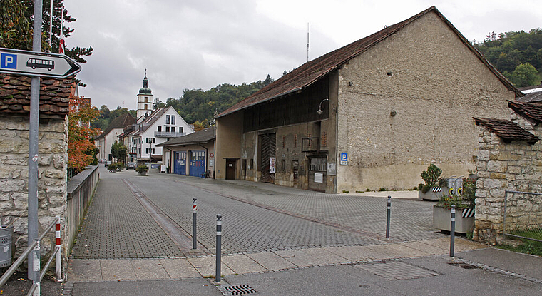 Amthausscheune: Hier soll bald gebaut werden. Foto: Martin Staub