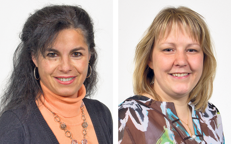 Zwei Kandidatinnen: Die Reinacher Bürger haben die Wahl zwischen Daniela Grieder-Feigenwinter (l.) und Barbara Wyttenbach-Wyss. Foto: ZVG