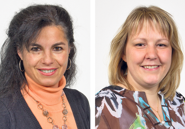 Zwei Kandidatinnen: Die Reinacher Bürger haben die Wahl zwischen Daniela Grieder-Feigenwinter (l.) und Barbara Wyttenbach-Wyss. Foto: ZVG
