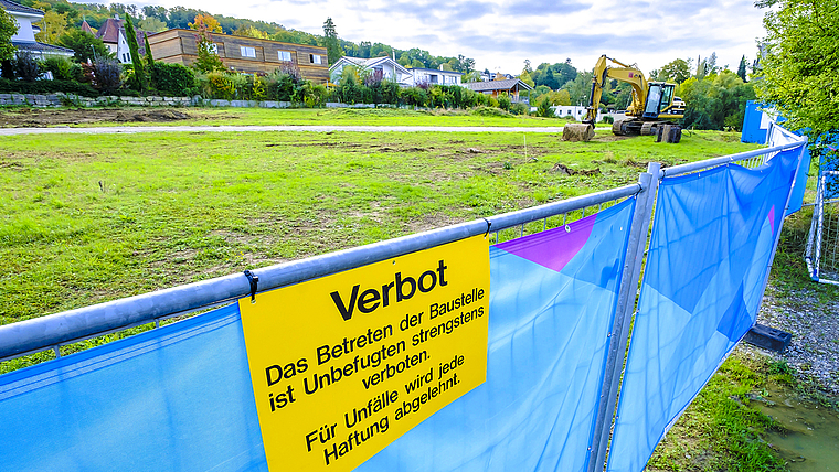 Entscheid aus Lausanne: Die Bagger stehen erst mal still.  Foto: Kenneth Nars