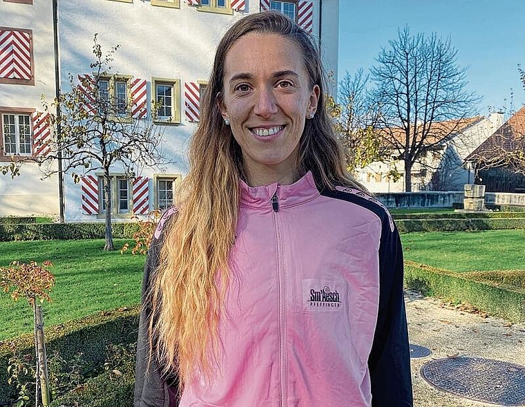 Ersatz für Nikki Taylor: Mit ihren 1,90 Metern ist Karla Klaric vielen Gegnerinnen grössentechnisch überlegen. Foto: zVg