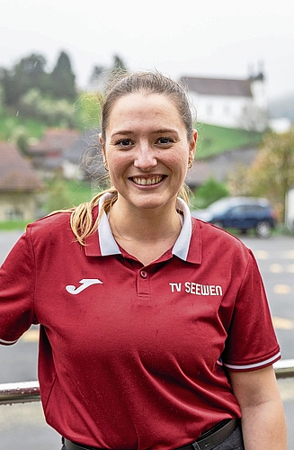 Frisch gewählt: Claudia Furrer ist die neue Aktuarin des TV Seewen.