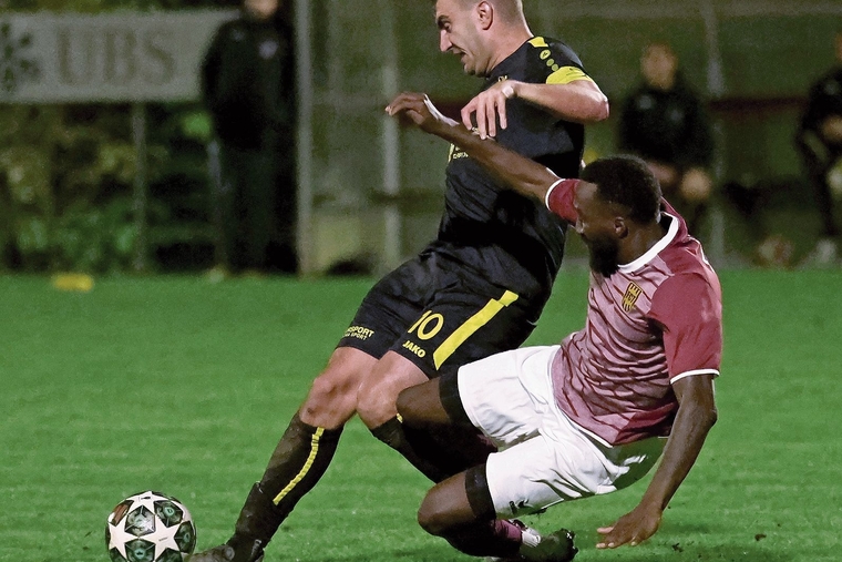 Schwierige Phase: Auch Captain Jan Steingruber gelingt es (noch) nicht, sein Team zurück auf die Erfolgsstrasse zu führen. Foto: eh-presse