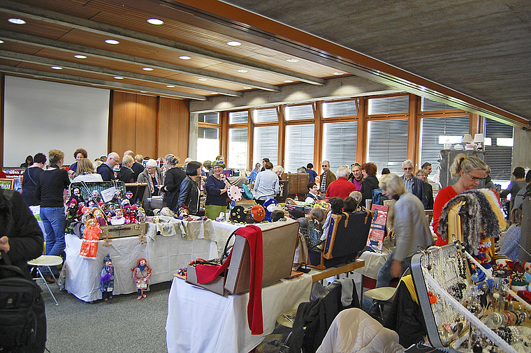 Rege besucht: Der erste Koffermarkt im Birstal überzeugte durch Vielfalt und Qualität. Foto: Axel Mannigel