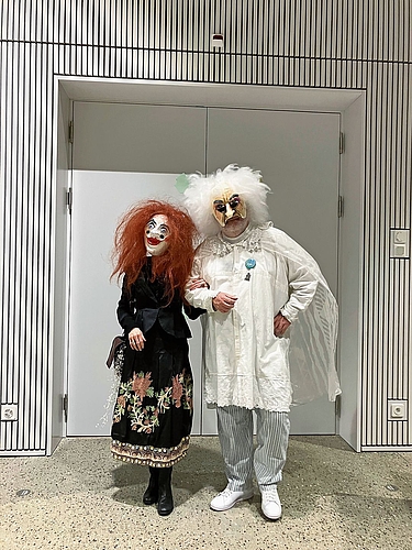 Machen dem Namen des Anlasses alle Ehre: Diese kostümierten Gäste fielen positiv auf. 