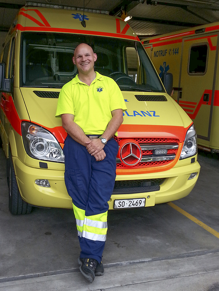 Rettungssanitäter und Buchautor: Horst Heckendorn liest am 13. April im Restaurant «wahligusto». Foto: ZVG