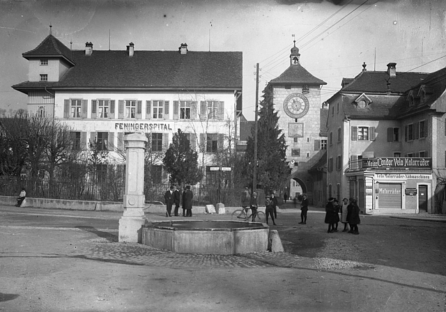 In der Vorstadt: Das alte Spital, heute Stadthaus.   Foto: zvg