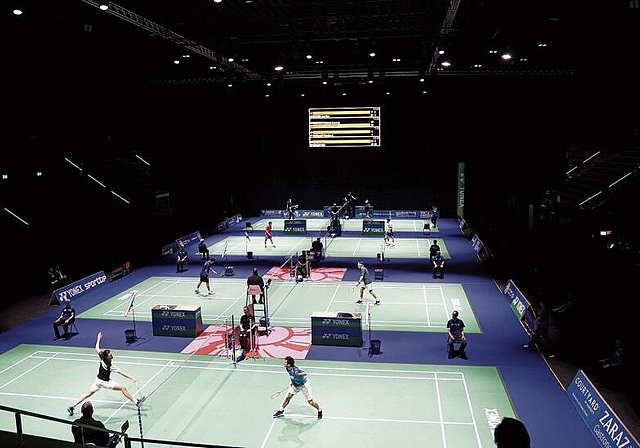 Heute Achtelfinals, morgen Viertelfinals und am Wochenende die Entscheidungen: Das ist das Programm des Swiss Open. Tickets gibt es noch für alle Tage. Foto: Benedikt Kaiser