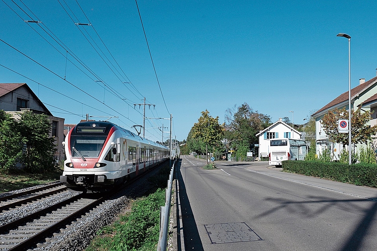 Dornach-Apfelsee: Hier soll die neue S-Bahn-Haltestelle entstehen. Foto: Kenneth Nars