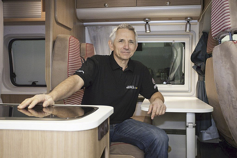 Gerne in Hochwald – gerne unterwegs: Der gewählte Gemeindepräsident Georg Schwabegger. Foto: ZVG