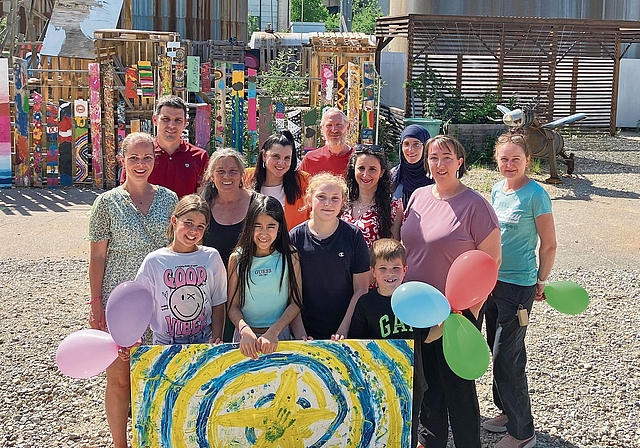 Organisiert ein abwechslungsreiches Programm für Jung und Alt: Der Verein Mitti feiertdieses Wochenende sein fünfjähriges Bestehen. Foto: Désirée Bellwald