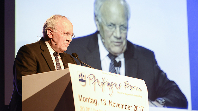 Die Ausgangslage ist top: Bundesrat Johann Schneider-Ammann beschwor die Innovationsfähigkeit der Schweiz. Foto: AZ Medien