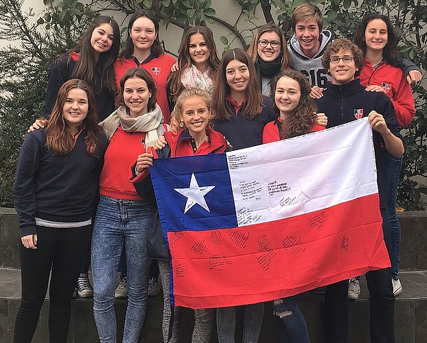 Zu Gast in Büsserach: Isabel aus Chile besuchte das Gymnasium Laufen.
