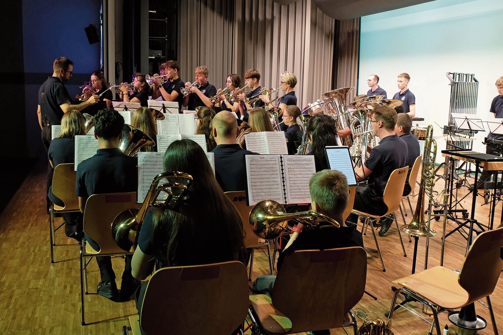 Blasmusik auf hohem Niveau: Das Jumula-Orchester.