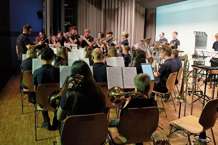 Blasmusik auf hohem Niveau: Das Jumula-Orchester.