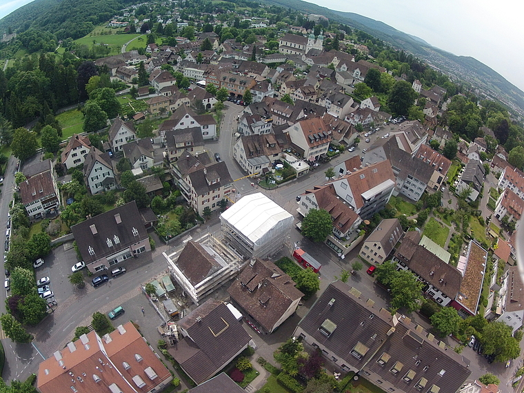 Unverminderte Anziehungskraft: Arlesheim bleibt für Firmen und Bewohner eine attraktive Standortgemeinde. Foto: ZVG/Terracalor, Paul Deflorin