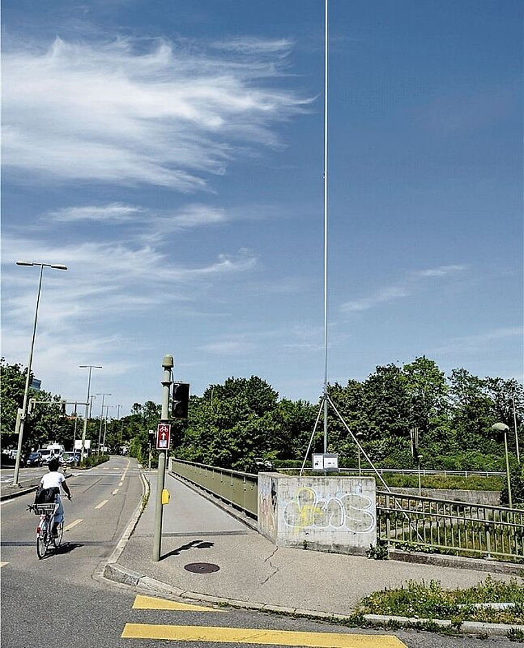 5G: Die geplante Antenne in unmittelbarer Nähe des Gymnasiums hatte für viele Diskussionen gesorgt. Foto: bz Archiv / Kenneth Nars