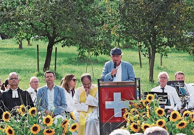 Schweizer Polit-Urgestein: René Rhinow war Gastredner am Bettag. Fotos: Florin Bürgler