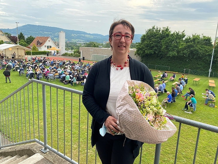 Erhielt den Anerkennungspreis: Susann Barkholdt. Foto: Bea Asper