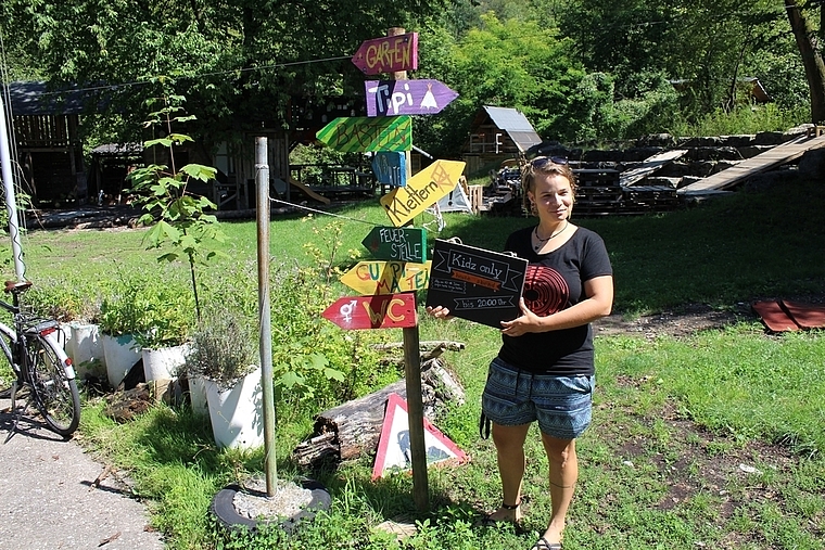 Gute Laune und gute Ideen: Jessica Brenzikofer hat das Projekt ins Leben gerufen. Foto: Axel Mannigel