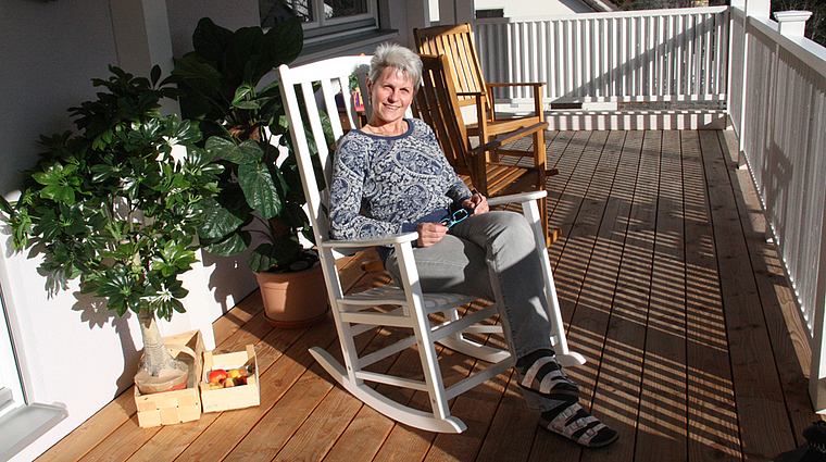 Würde es wieder machen: Cornelia Bock war bereit, Stammzellen zu spenden, um einem kranken Menschen zu helfen. Foto: Gaby walther