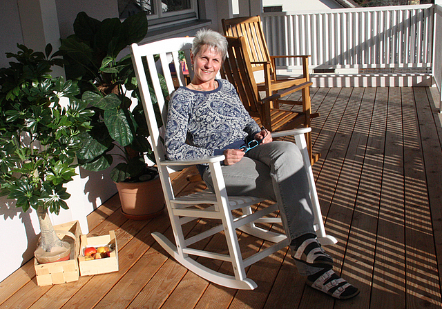 Würde es wieder machen: Cornelia Bock war bereit, Stammzellen zu spenden, um einem kranken Menschen zu helfen.   Foto: Gaby walther