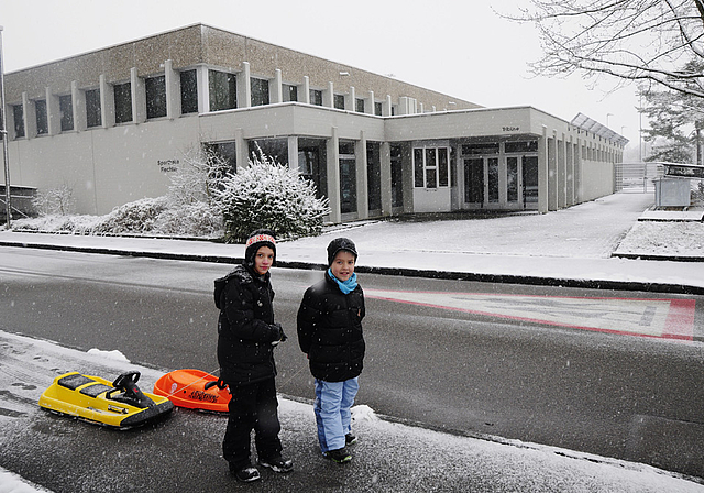Sporthalle Fiechten: Für die Vereine bleibt auf jeden Fall alles beim Alten.  Foto: Heiner Leuthardt