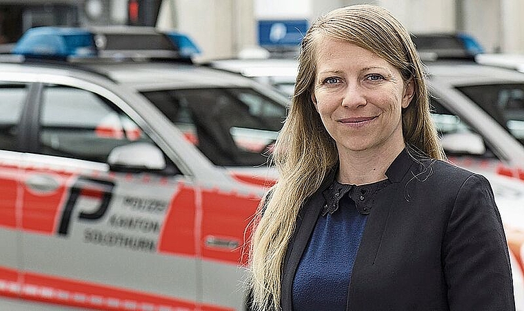 «Falschen Polizisten» keine Chance geben: Astrid Bucher, Mediensprecherin der Kantonspolizei Solothurn. Foto: polizei
