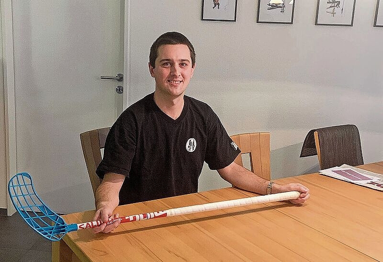 Kleine Sektionen stärken: Jonas Grüter ist zwar Unihockeyspieler, vertritt als Präsident aber die Interessen aller Sportarten im Verein.Foto: Caspar Reimer