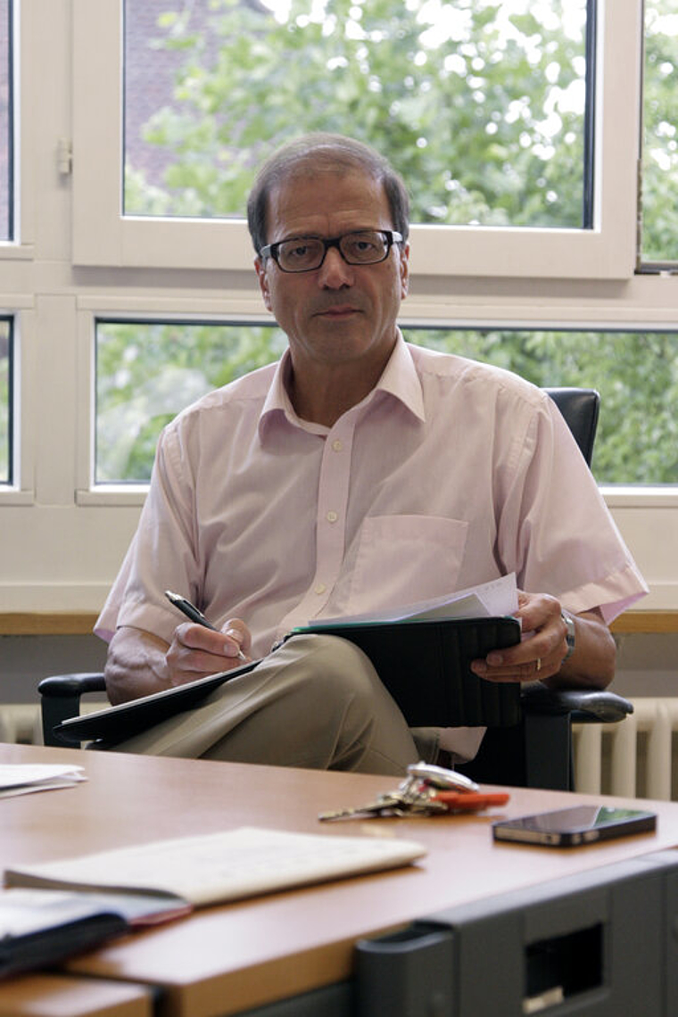 Nimmt Stellung: Gemeindepräsident Giorgio Lüthi. Foto: Archiv/Lukas Hausendorf