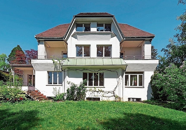 Wird abgerissen: Im Jahr 2019 war die Villa noch in bestem Zustand, wie Aufnahmen zeigen. Foto: Thomas Dix