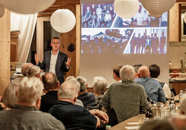 Bemüht um Konsens: Markus Eigenmann am SVP-Parteitag in Diegten. Foto: Katja Schmidlin