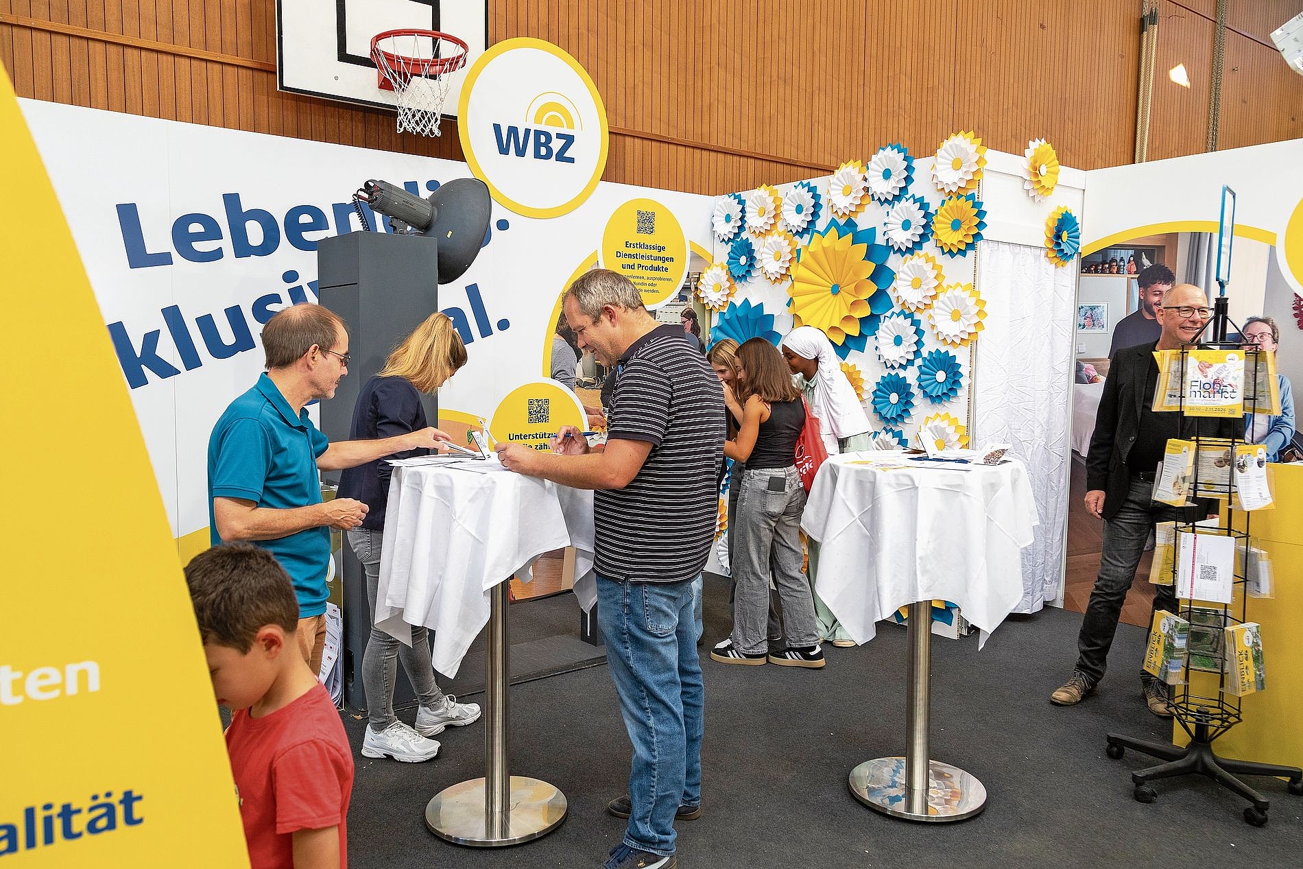 Wettbewerb: Das Wohn- und Bürozentrum für Körperbehinderte verloste Eigenleistung – ausgefüllt werden musste dazu ein humoristisches Quiz. 