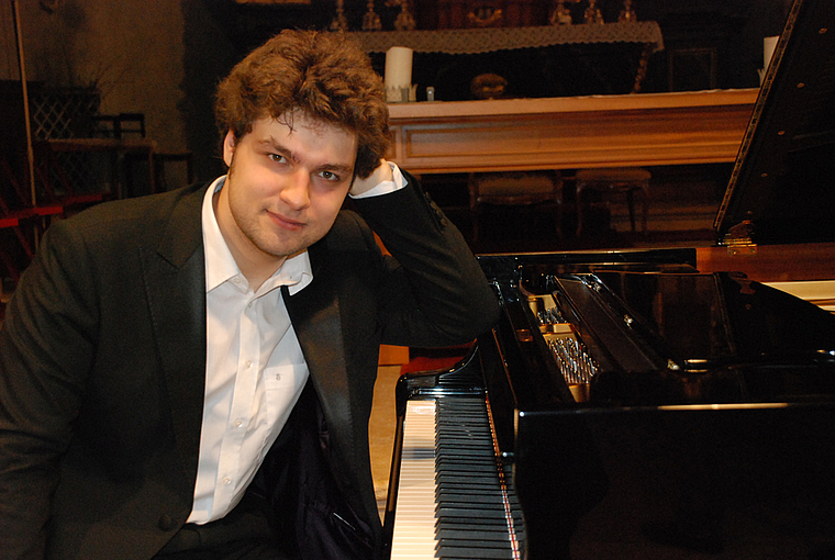 Von ihm wird man in Zukunft noch hören: Der russische Pianist Lukas