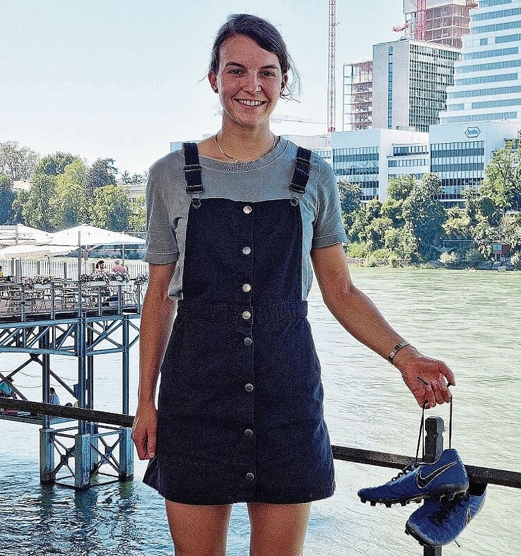 Neue Welt: Daria Jermann hängt die Fussballschuhe an den Nagel und hat mehr Zeit für Anderes.Foto: eh-presse