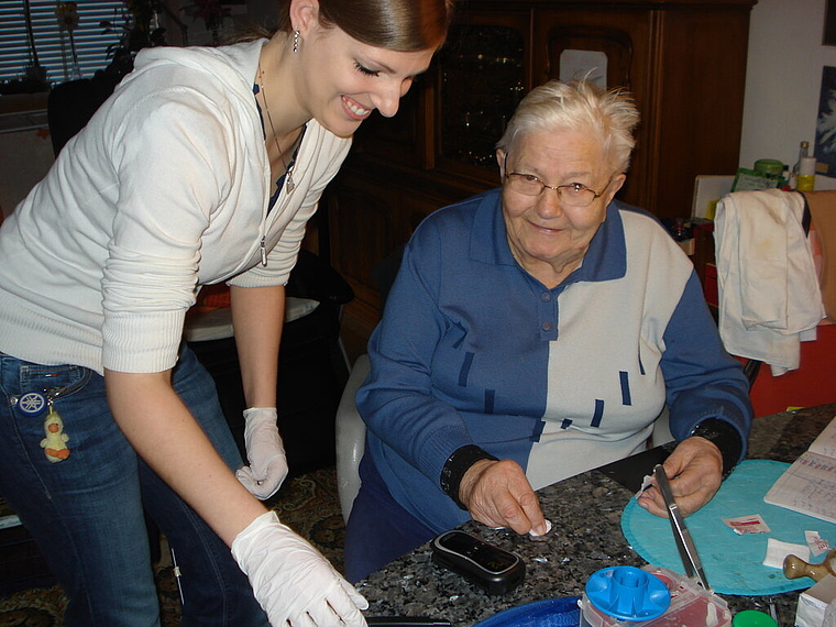 Demografischer Wandel: Die Spitex betreut immer mehr Seniorinnen und Senioren. Foto: ZVG