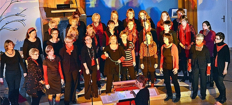 Vocabella: 30 Sängerinnen mit Gospel, Jazz, Hits und gutem altem Rock.Foto: Roland Bürki