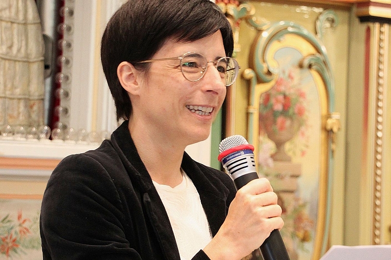 Begrüssung: Die neue Museumsleiterin Michelle Ziegler freut sich auf ihre neue Aufgabe. Foto: zVg