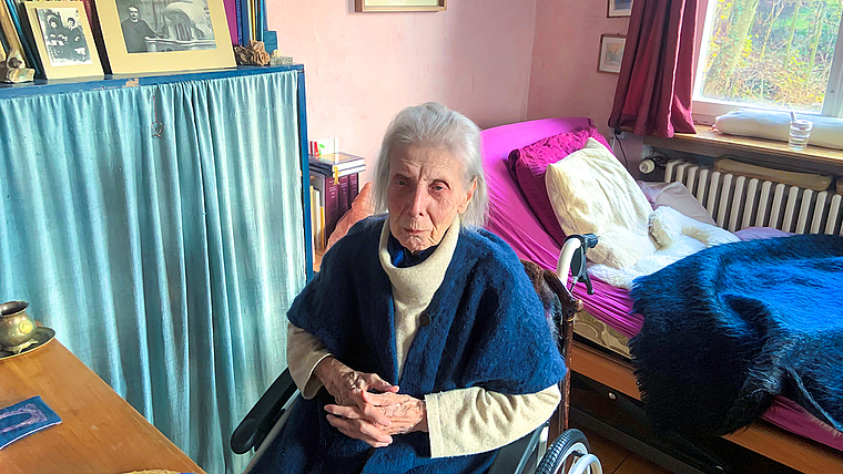 Erinnerungen: Dem Wochenblatt erzählt die 97 Jahre alte Elisabeth Wagner Bruchstücke aus ihrem bewegten Leben.
